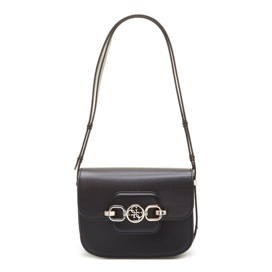 Guess, Hensely, Textile Bag, Convertible Xbody Flap, Black, For Women