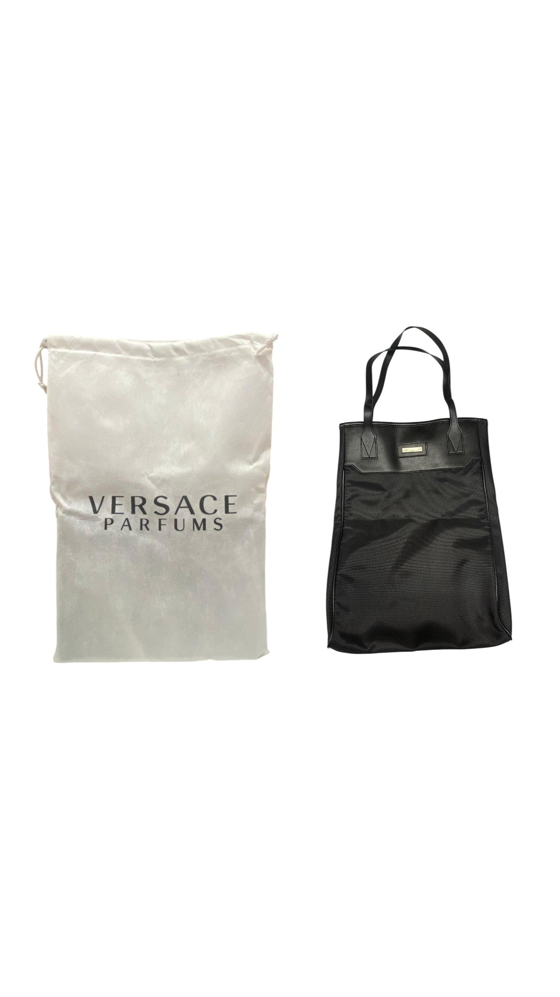 Versace – Cabas Tote Noir | Sac à Main Femme Luxe